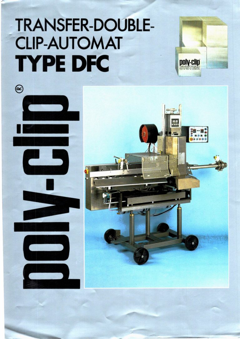 Poly-Clip Double-Clip-Automat (Fill-Clip) Brochure