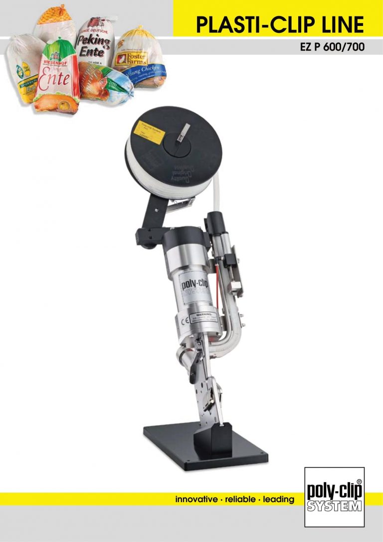 Poly-Clip EZ P 600/700 Plasti-Clip Line Brochure