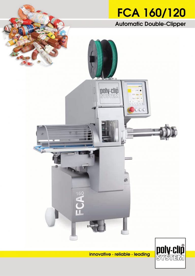 Poly-Clip FCA 160/120 Automatic Double-Clipper Brochure