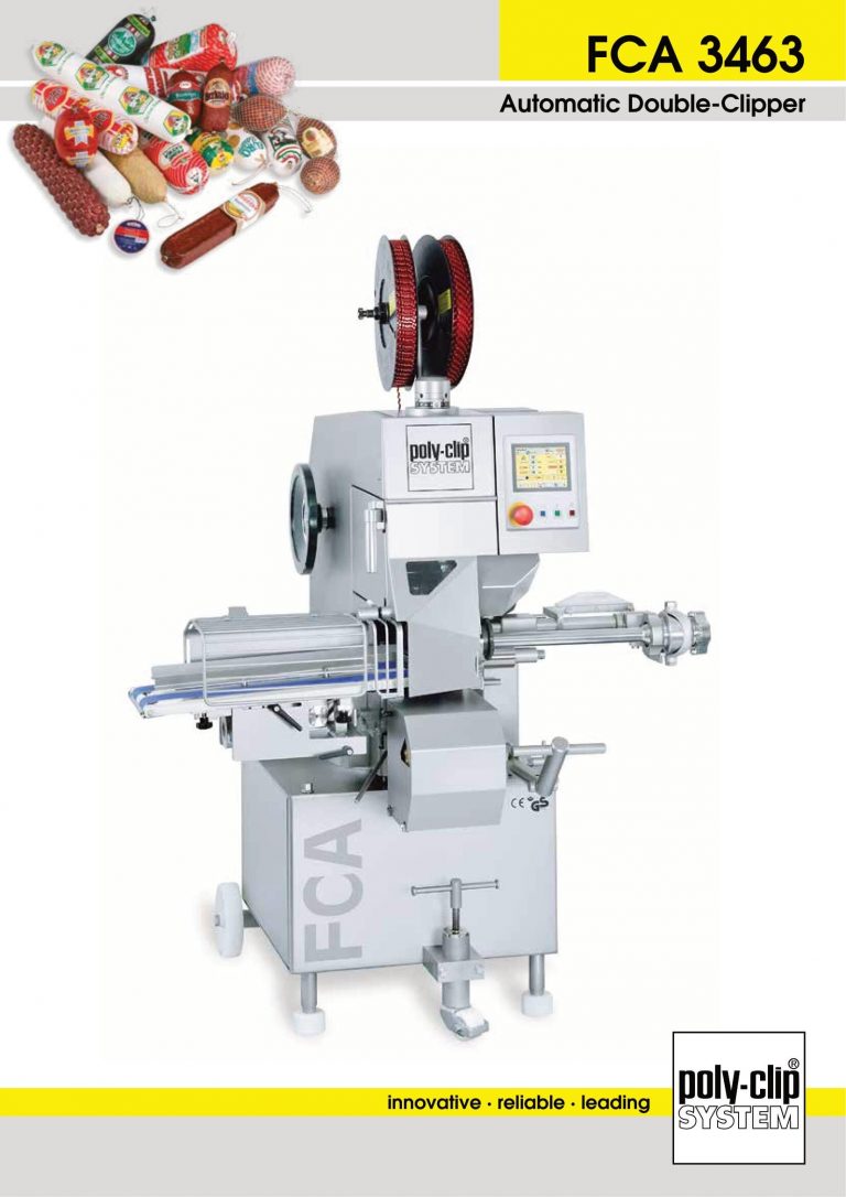 Poly-Clip FCA 3463 Automatic Double-Clipper Brochure
