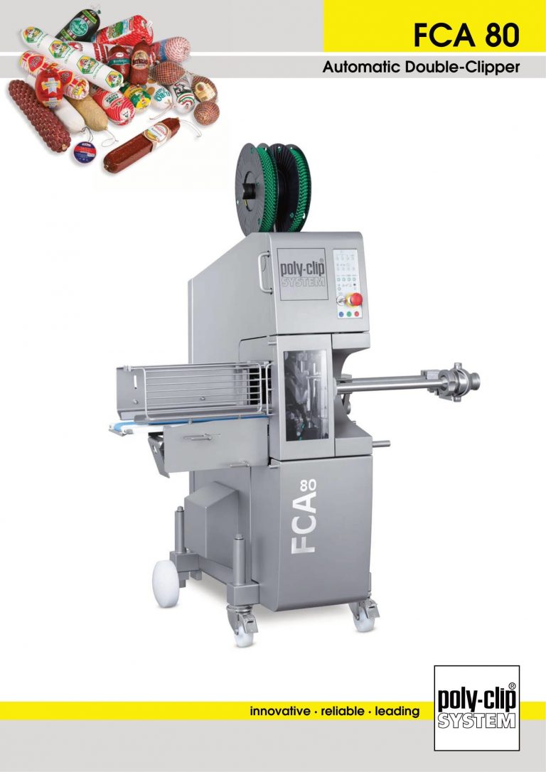Poly-Clip FCA 80 Automatic Double-Clipper Brochure