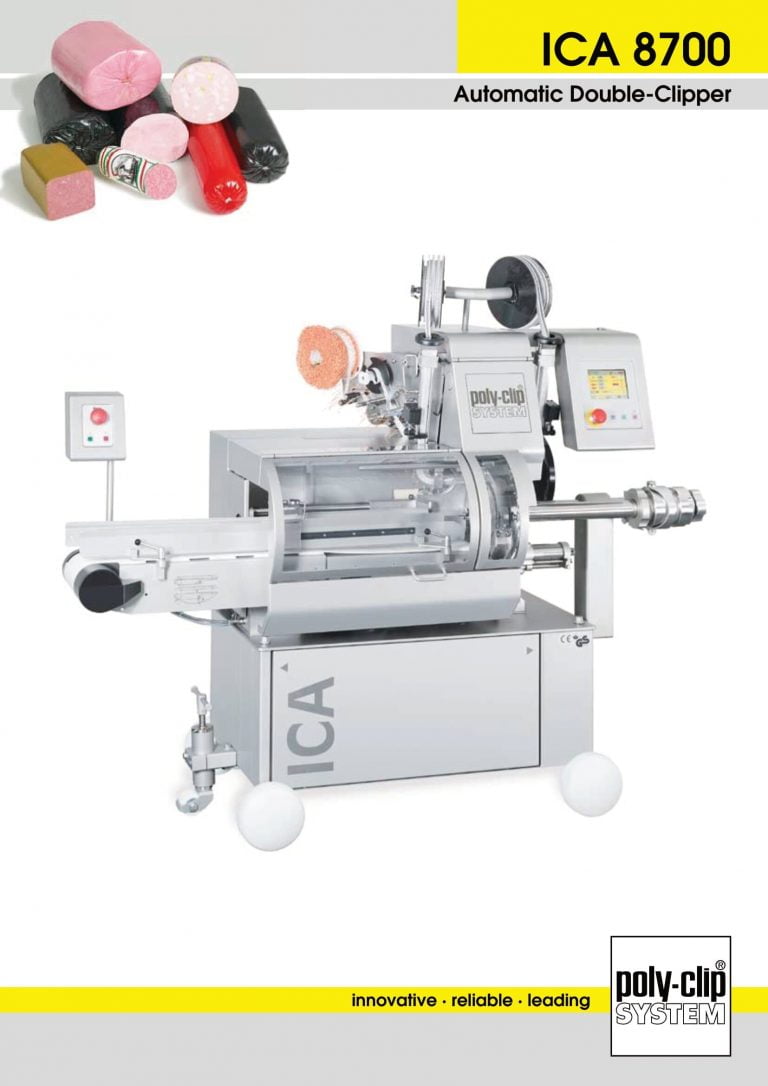 Poly-Clip ICA 8700 Automatic Double-Clipper Brochure