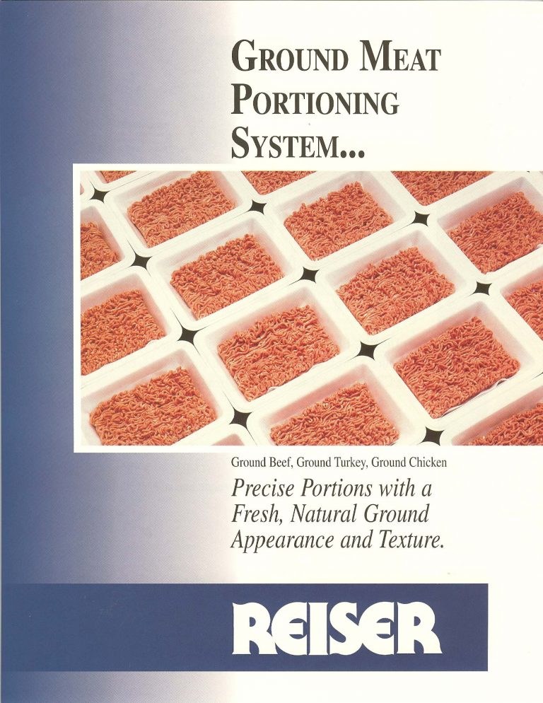 Reiser GB-200 Portioner Brochure