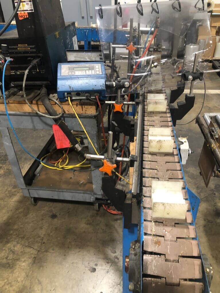 Used Automated Shrink Wrap Packaging Line