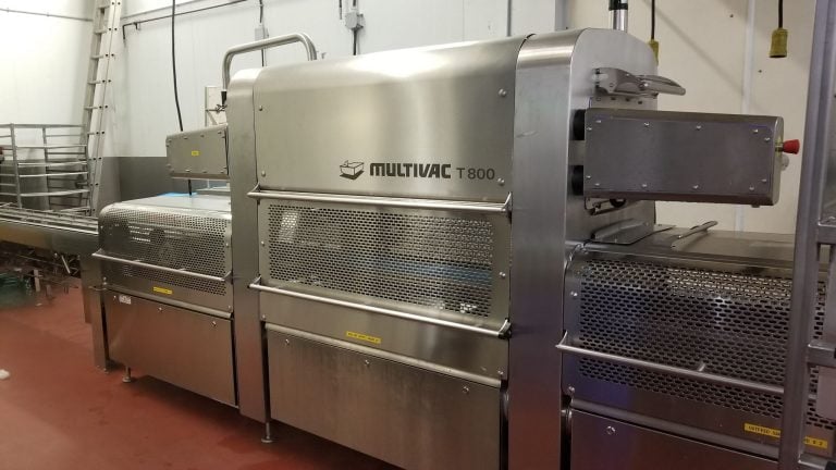Multivac T-800 Automatic Tray Sealer