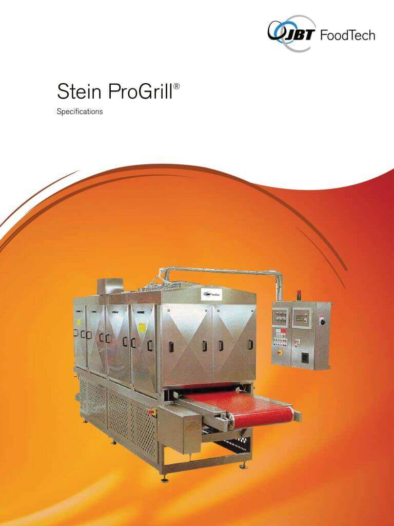 JBT FoodTech Stein PG Series ProGrill Brochure