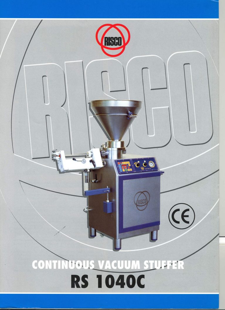 Risco RS 1040C Vacuum Stuffer Brochure