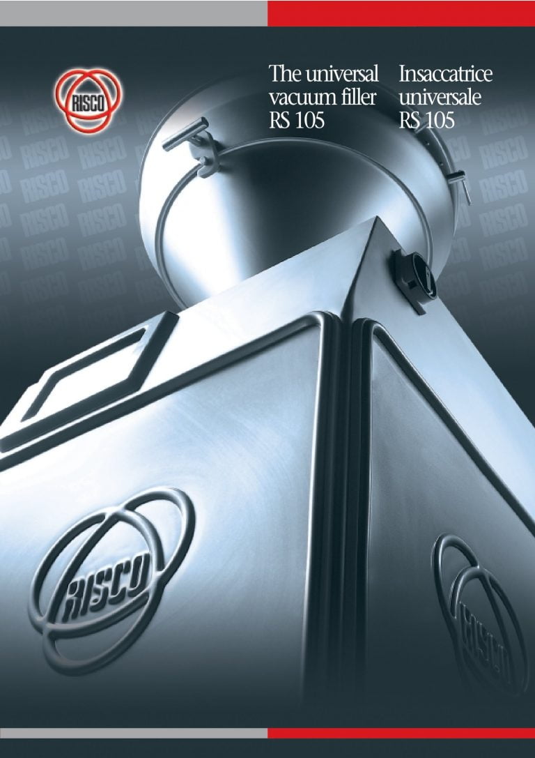 Risco RS 105 Vacuum Filler Brochure
