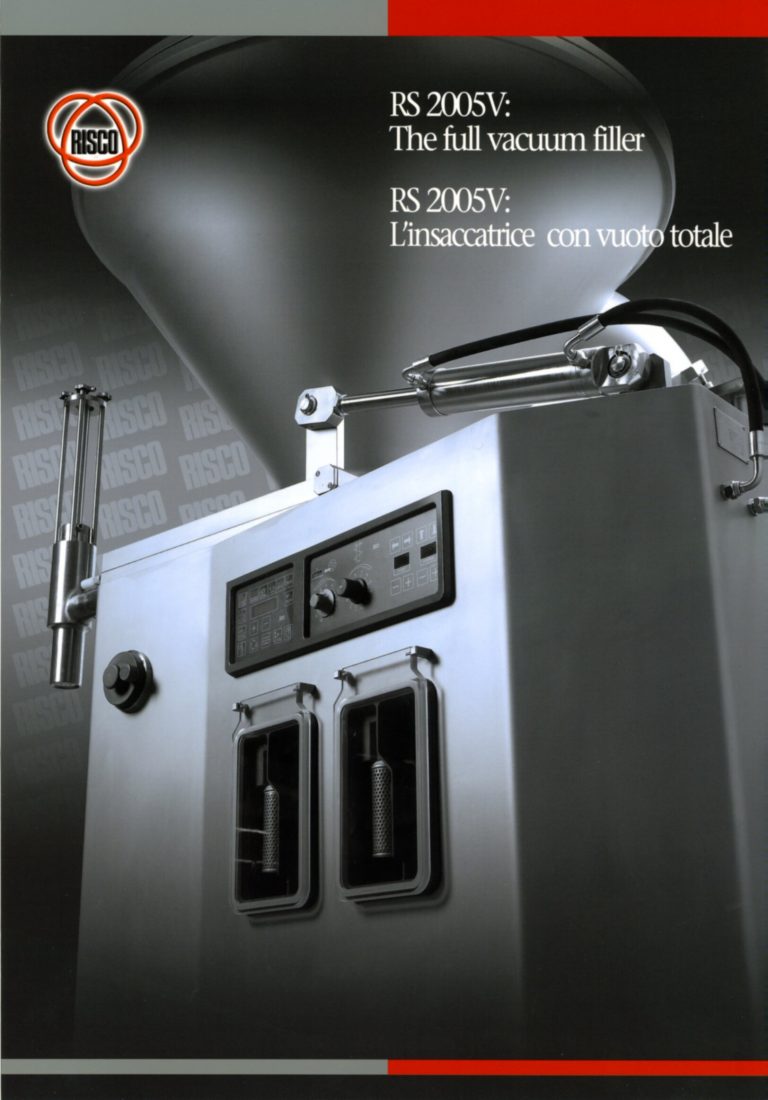 Risco RS 2005V Vacuum Filler Brochure