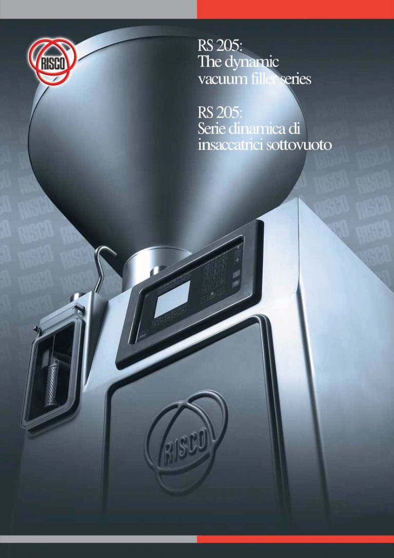 Risco RS 205 Vacuum Filler Series Brochure