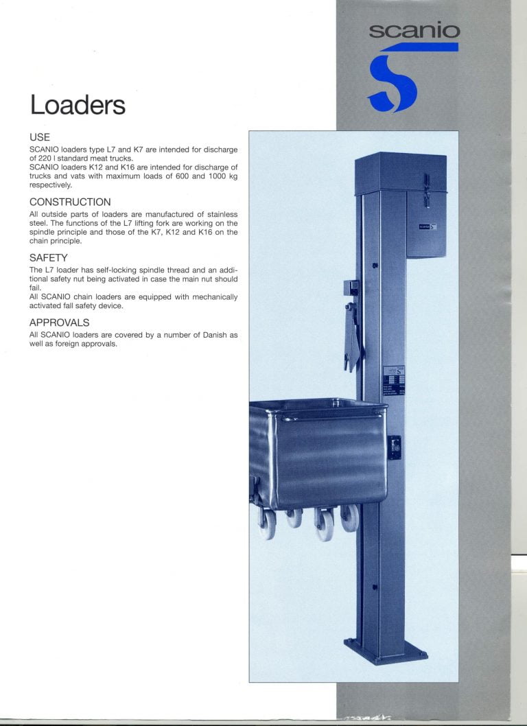Scanio Loaders Series Brochure