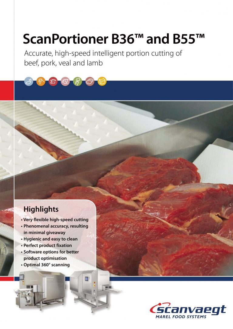 Scanvaegt B36 And B55 ScanPortioner Brochure