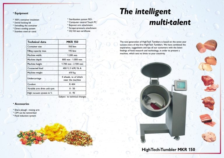 Stephan MKR 150 HighTech Tumbler Brochure
