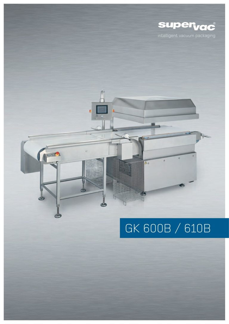 Supervac GK 600B/610B Vacuum Packaging Machine Brochure