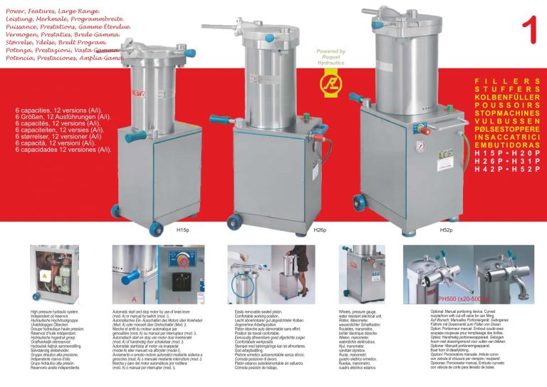 Talsa Fillers/Stuffers Series Brochure