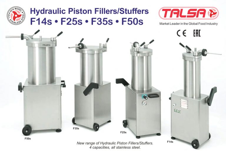 Talsa Hydraulic Piston Fillers/Stuffers Series Brochure