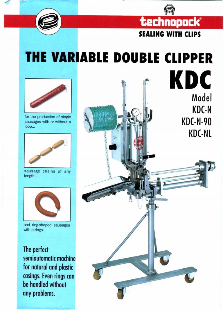 Technopack KDC Series Double Clipper Brochure