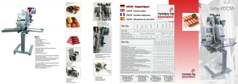 Tipper Tie KDCM Series Double Clipper Brochure