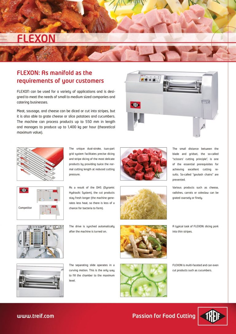 Treif Flexon Dicer Brochure