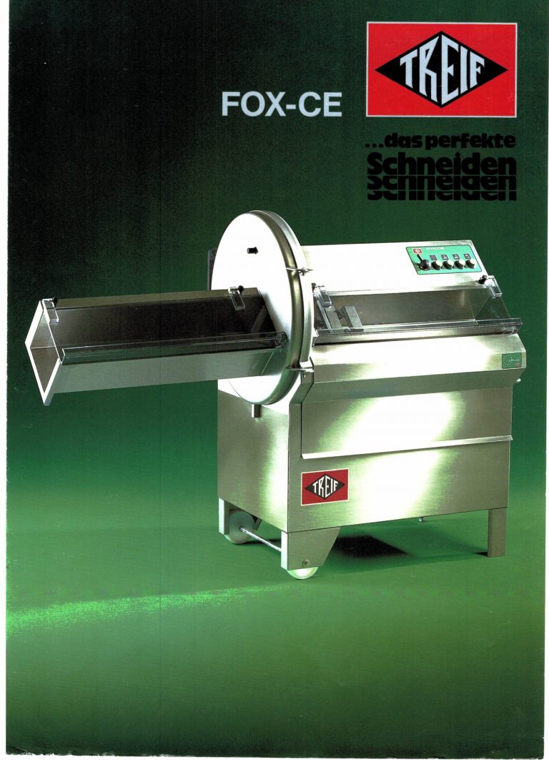 Treif Fox-CE Slicer Brochure