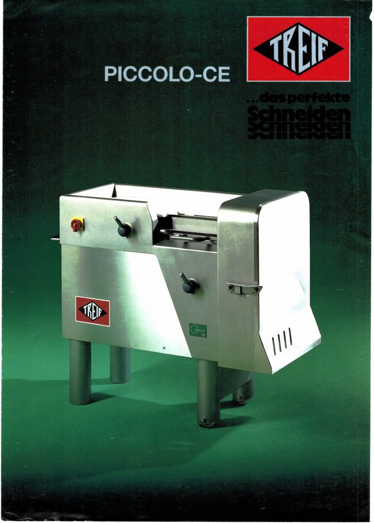 Treif Piccolo-CE Cutter Brochure