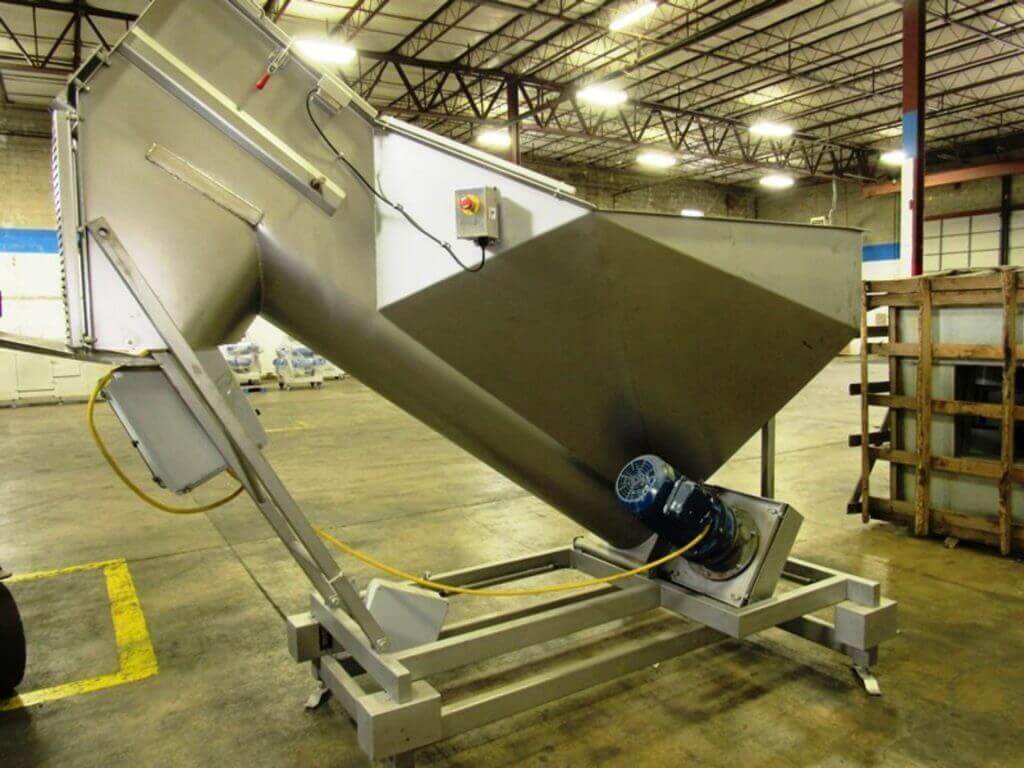 Stainless Steel 16" Dia. X 8' L Screw Loader - view 2