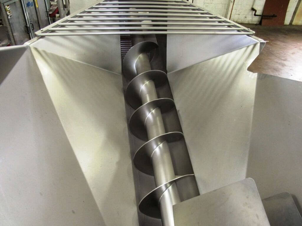 Stainless Steel 16" Dia. X 8' L Screw Loader - view 6