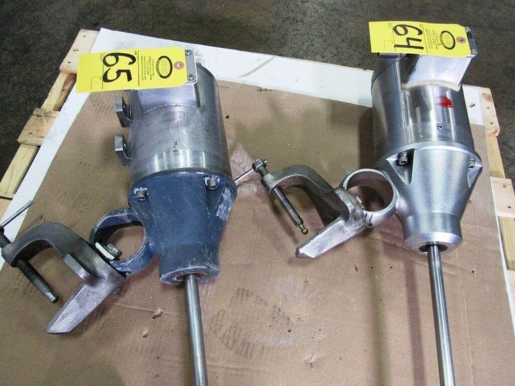 SHARPE D033 Double Propeller Mixer M&M Equipment Corp