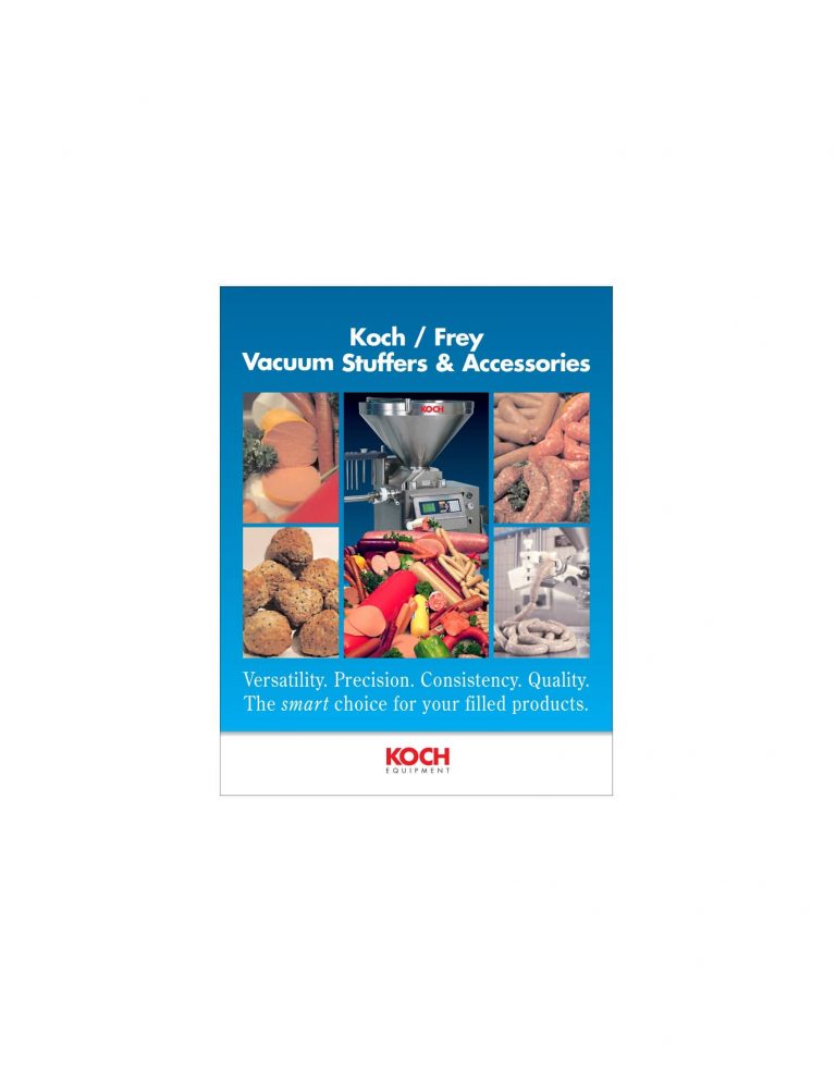 Koch/Frey Vacuum Stuffers And Accessories Brochure