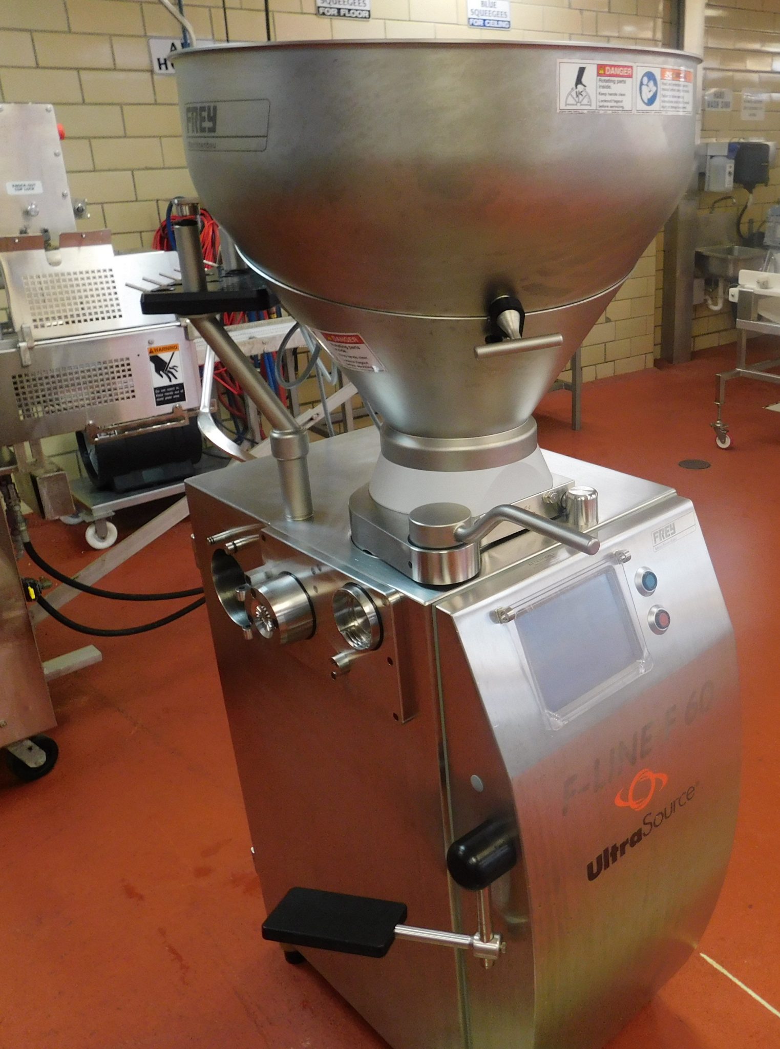 FREY F60 Continuous Vacuum Stuffer M&M Equipment Corp