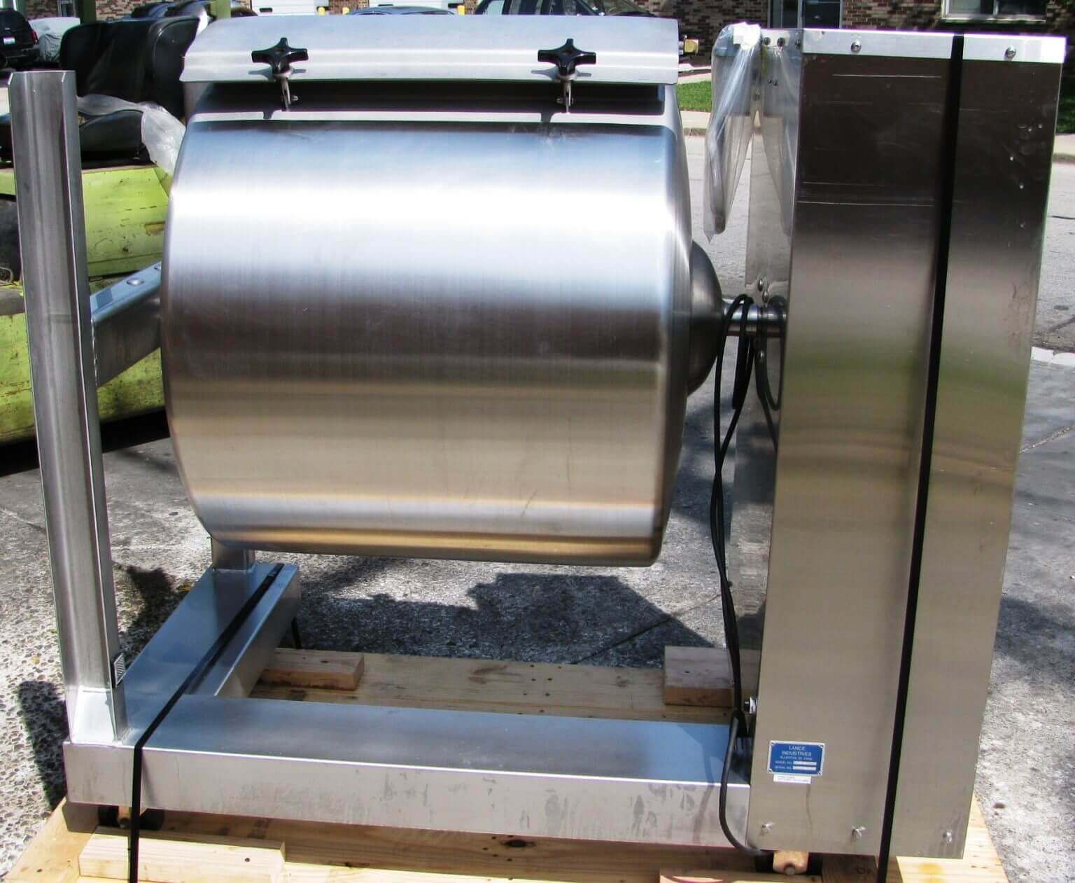 New and used industrial food tumblers M&M Equipment Corp