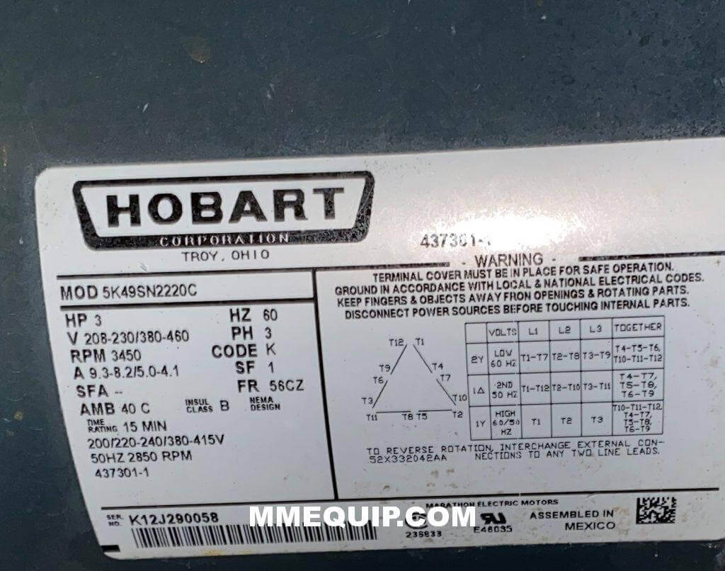 Hobart 6801 Band Saw - view 3