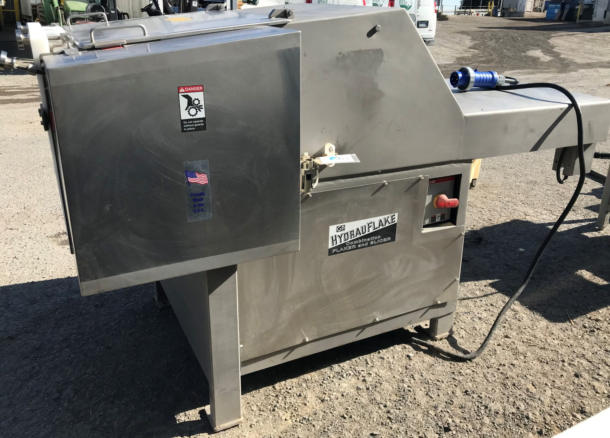 GMC 2500 Frozen Meat Flaker M&M Equipment Corp