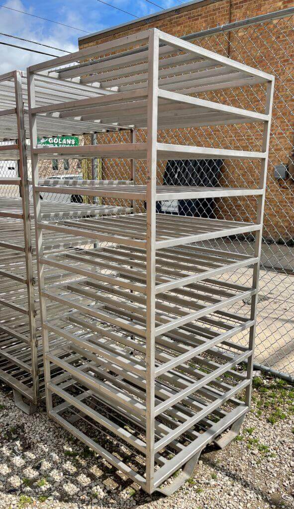 Custom Stainless Transport Racks - view 3