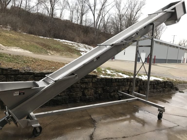 Weiler 12SC Incline Screw Conveyor