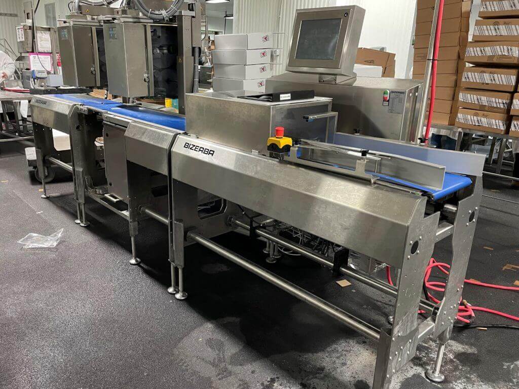 Bizerba GT12C Weigh Label Line M&M Equipment Corp