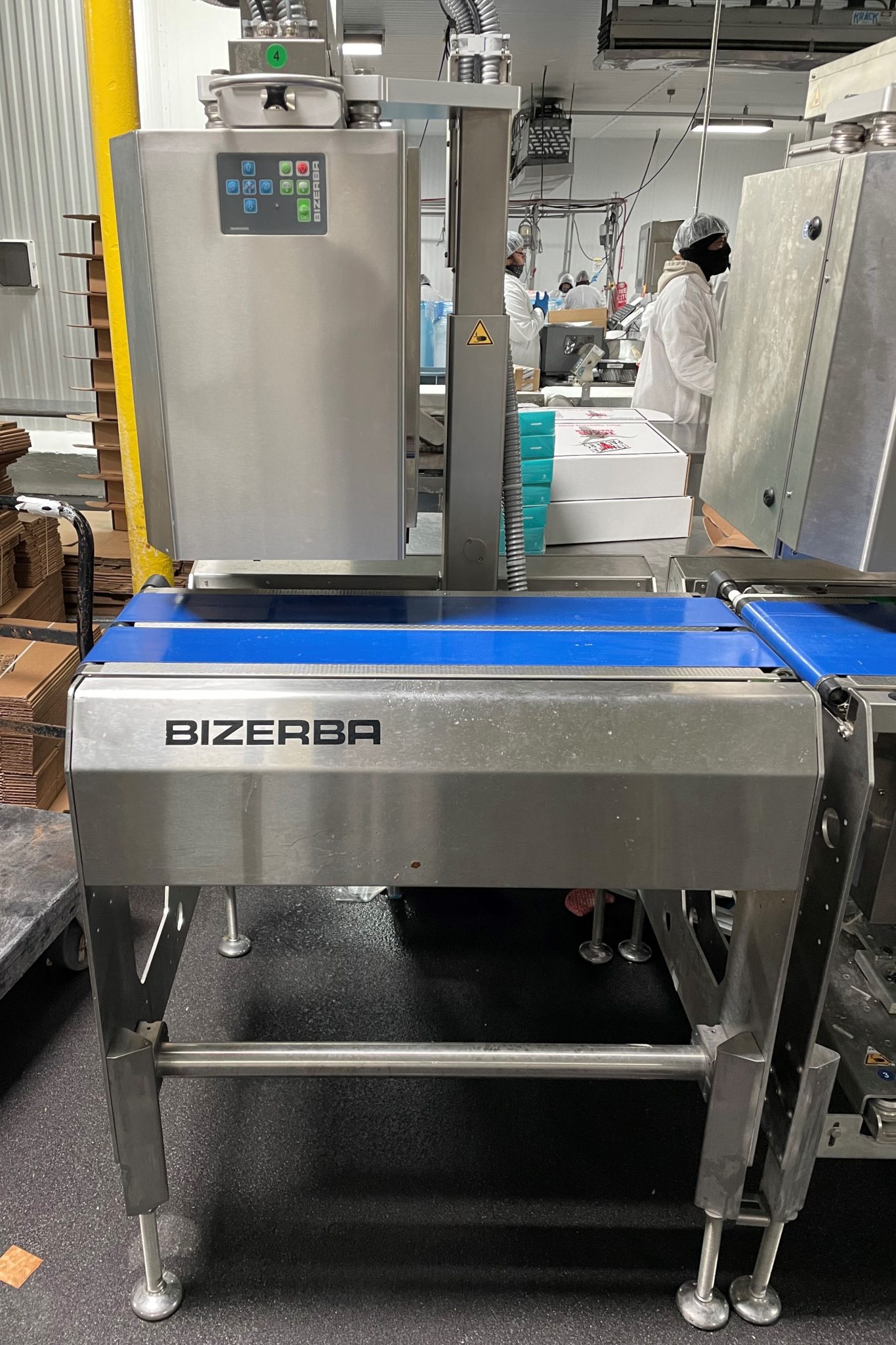 Bizerba GT12C Weigh Label Line M&M Equipment Corp Bizerba GT12C Weigh Label Line M&M Equipment Corp