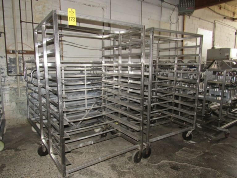 Stainless Steel 10 Spaces Smokehouse Trucks