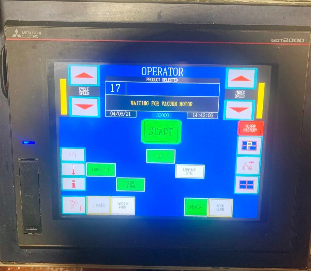 VC999 RS420 Rollstock Machine with Labeler - view 4