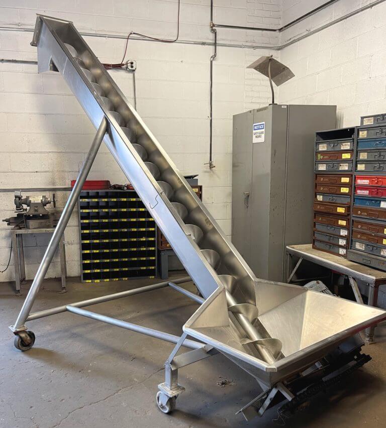 Custom 1012 Incline Screw Conveyor
