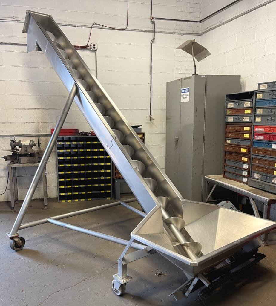 Custom 1012 Incline Screw Conveyor