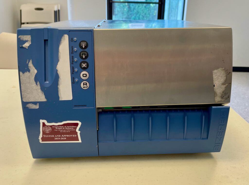 Bizerba GT-12C Bench Scale on Stand - view 14