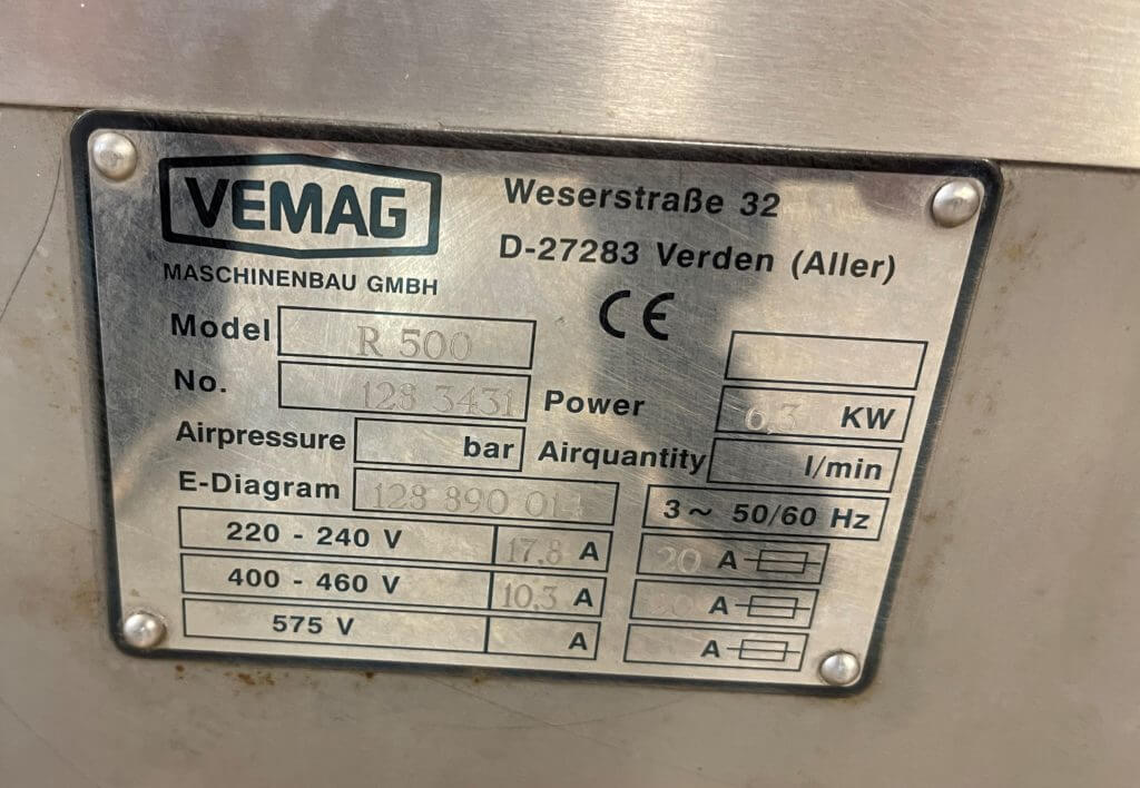 Vemag 500 Vacuum Stuffer - view 11