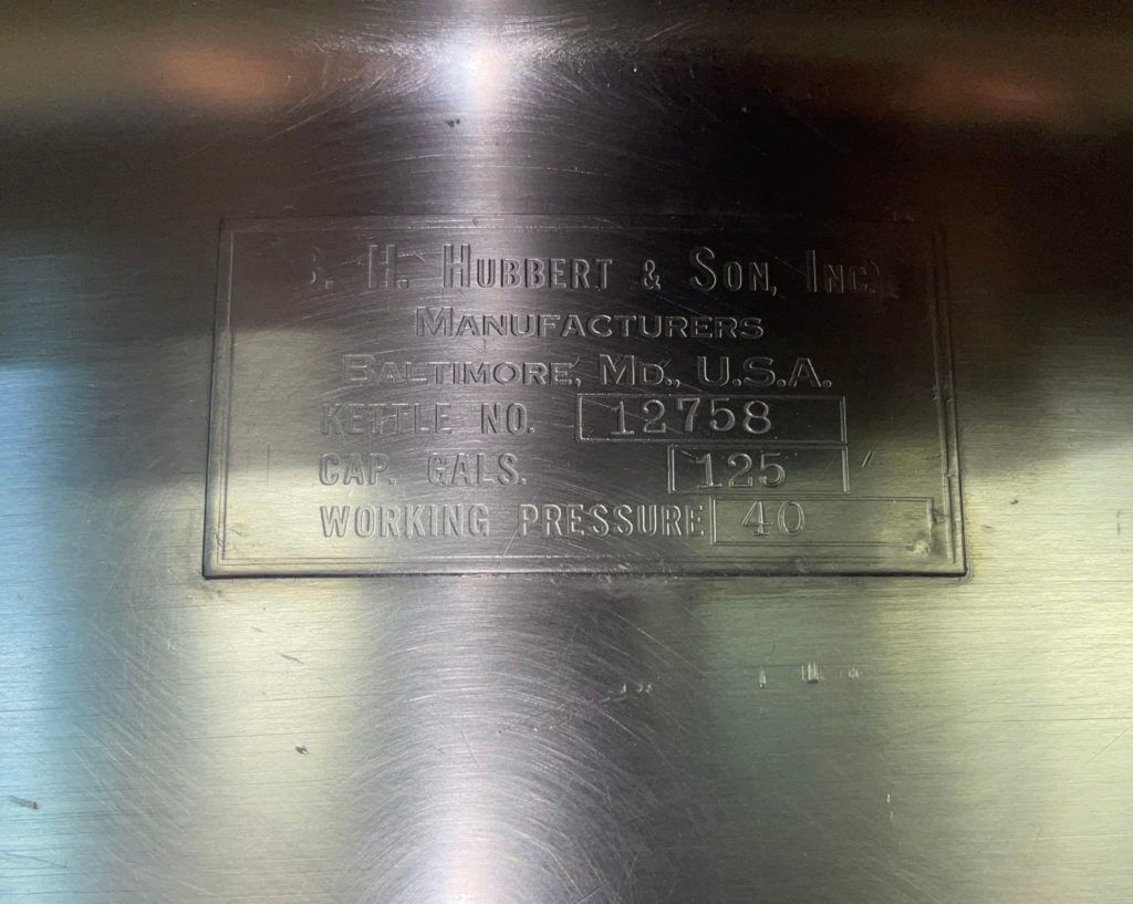 Hubbert 125 Gallon Kettle - view 3