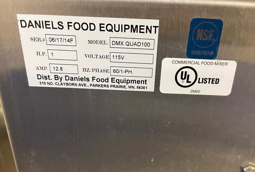 Daniels DMX Quad 100 Mixer - view 4