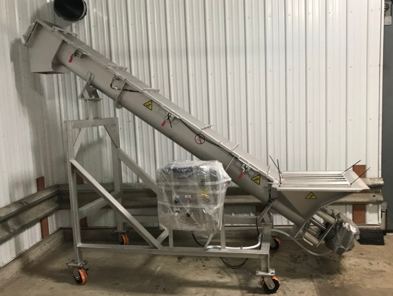 Mepaco Incline Screw Conveyor