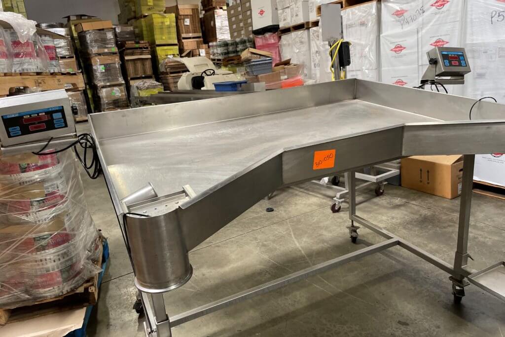 CUSTOM STAINLESS Inspection Table | M&M Equipment Corp