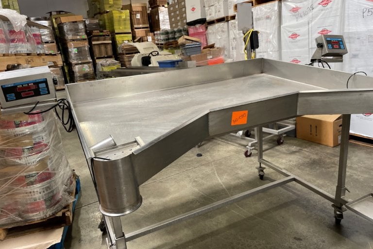 Custom Stainless Inspection Table