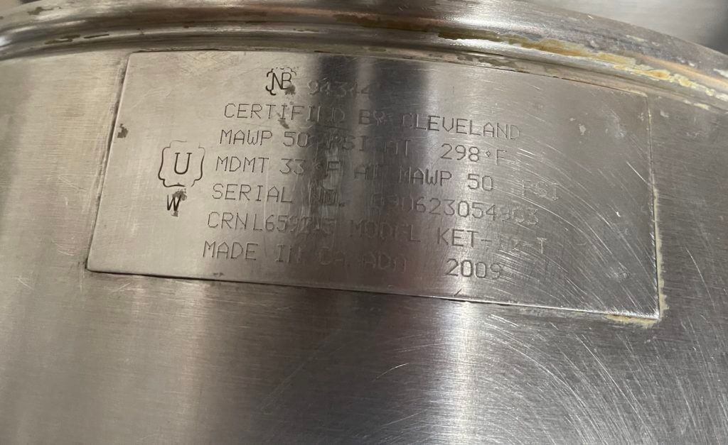 Cleveland KET-12-T Counter Top Kettle - view 5