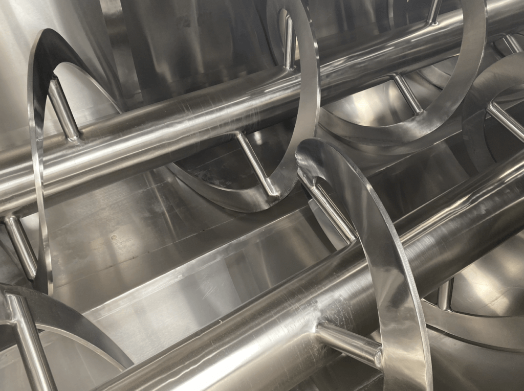 Stainless Steel 10,000lb Ribbon Blender - view 9